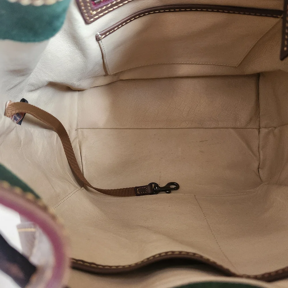 Elephant Dooney & Bourke Florentine Hattie Leather Bucket Bag & New Wallet - Picture 9 of 13